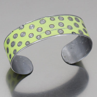 Wilson - Plymouth Satellite adjustable bracelet featuring original 73 Plymouth Satellite paint and metal design.