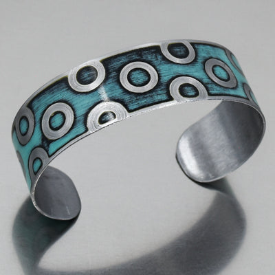 Louie - Chevy pickup bracelet featuring original car paint, adjustable 3/4" wide band fitting 5 3/4" to 6 1/2" wrists.