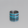 Sammy - Ford Thunderbird ring featuring original 64 Ford Thunderbird car paint in adjustable size 8 to 8.5 design.