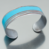 Louie - Ford Thunderbird bracelet featuring original 64 Ford Thunderbird paint, adjustable metal band.